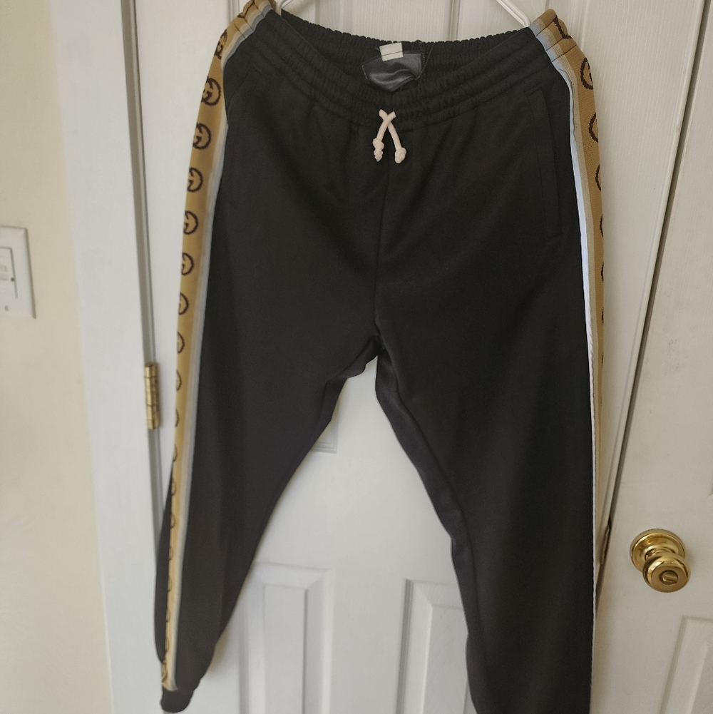 Gucci Black Technical Jersey Trackpants - Picture 3 of 9